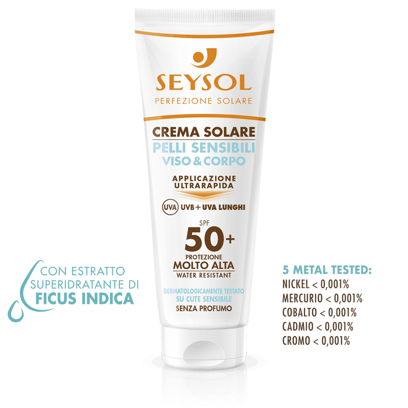 SEYSOL SPRAY SOLARSEYSOL SPRAY SOLARE PELLI SENSIBILI VISO E CORPO 50+